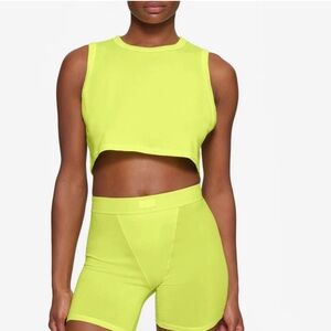 SKIMS Boyfriend Crop tank